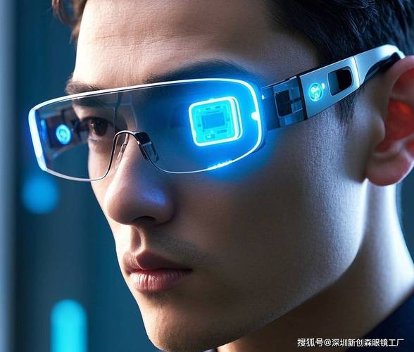 戴上新创森AI智能眼镜，穿越到未来生活